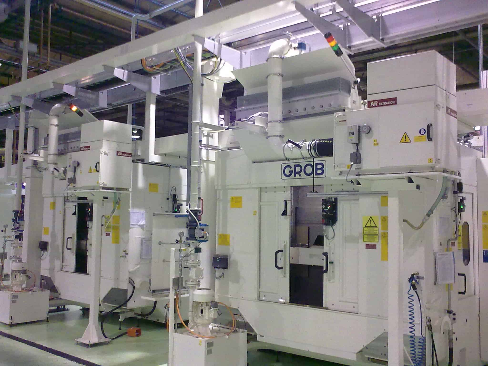 AR Filtrazioni - Centri di lavoro FANUC | Filtrazione industriale nebbie oleose e fumi