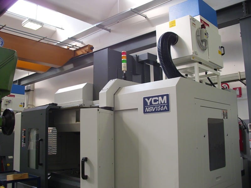 AR Filtrazioni | Depuratori nebbie oleose e fumi per Centri di lavoro CNC YCM