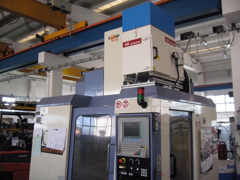 Centri di lavoro CNC FAMUP - Filtri e depuratori per nebbie oleose e fumi