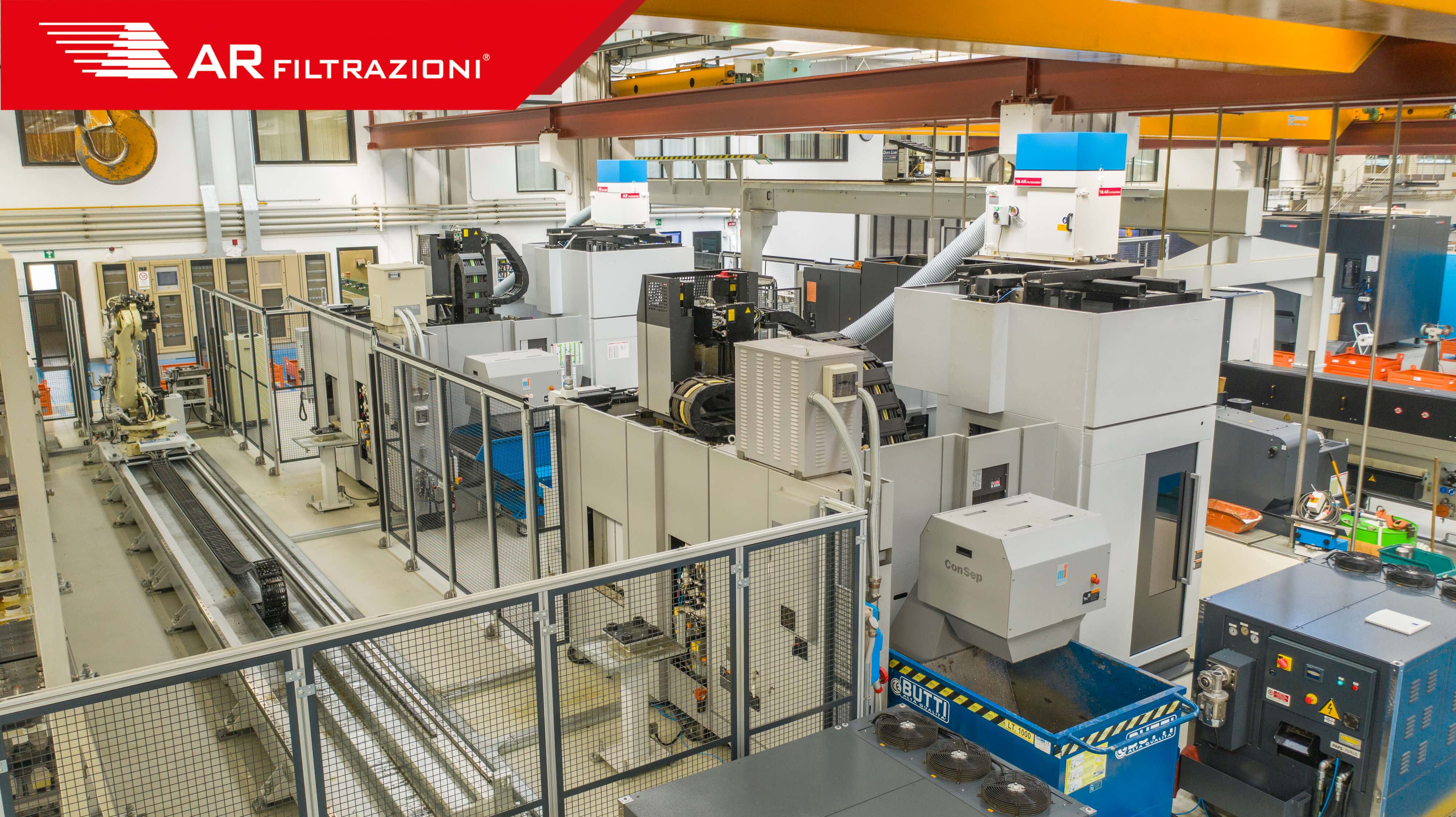 AR Filtrazioni | Épurateurs pour les brouillards d'huile DMG Mori Seiki et Deckel Maho