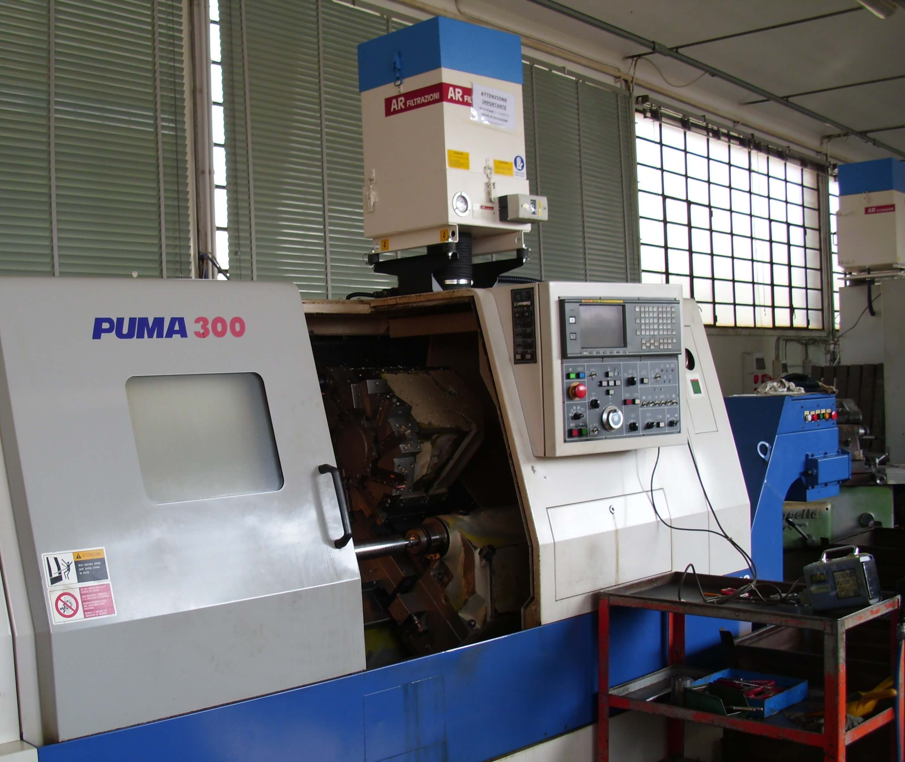 AR Filtrazioni | Depuratori nebbie oleose per torni Doosan Daewoo
