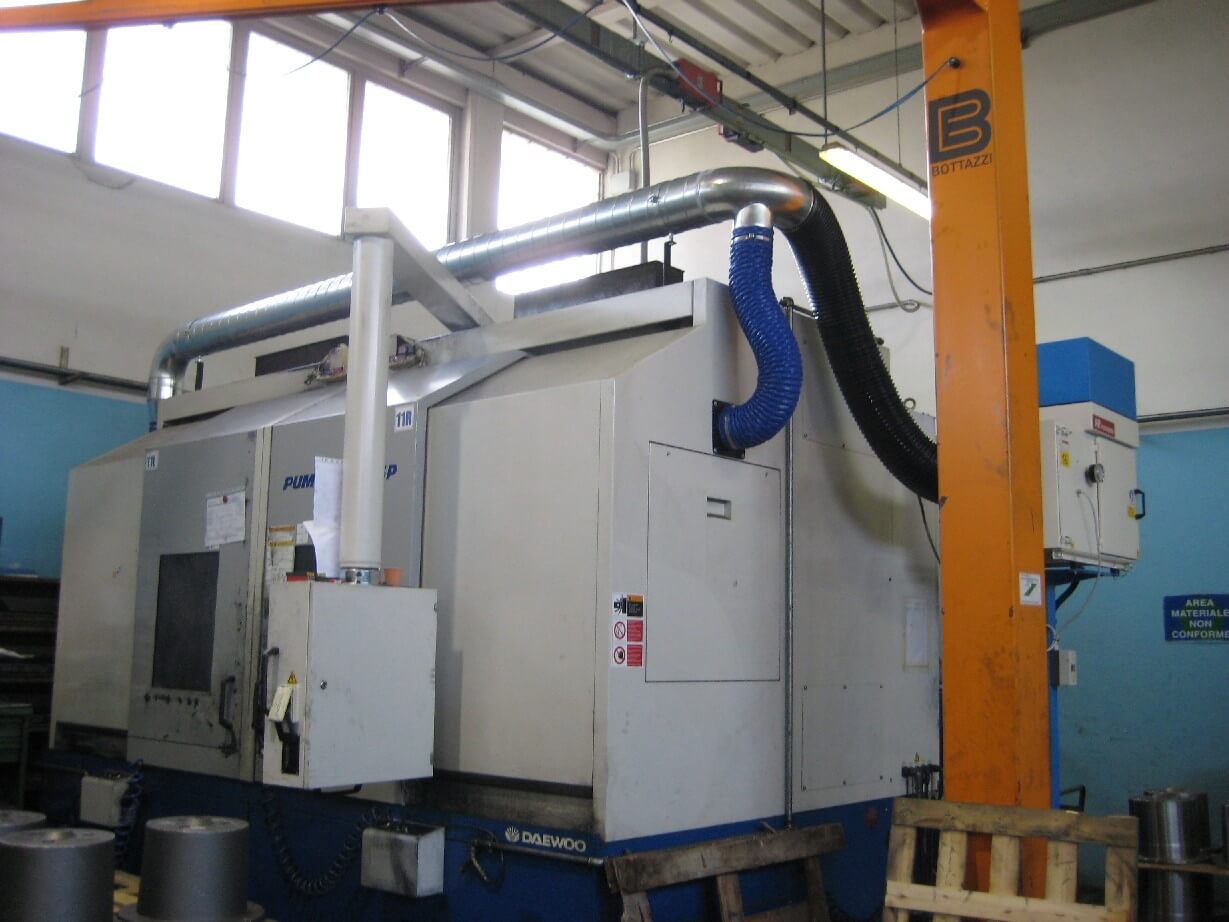 AR Filtrazioni | Depuratori nebbie oleose per torni Doosan Daewoo