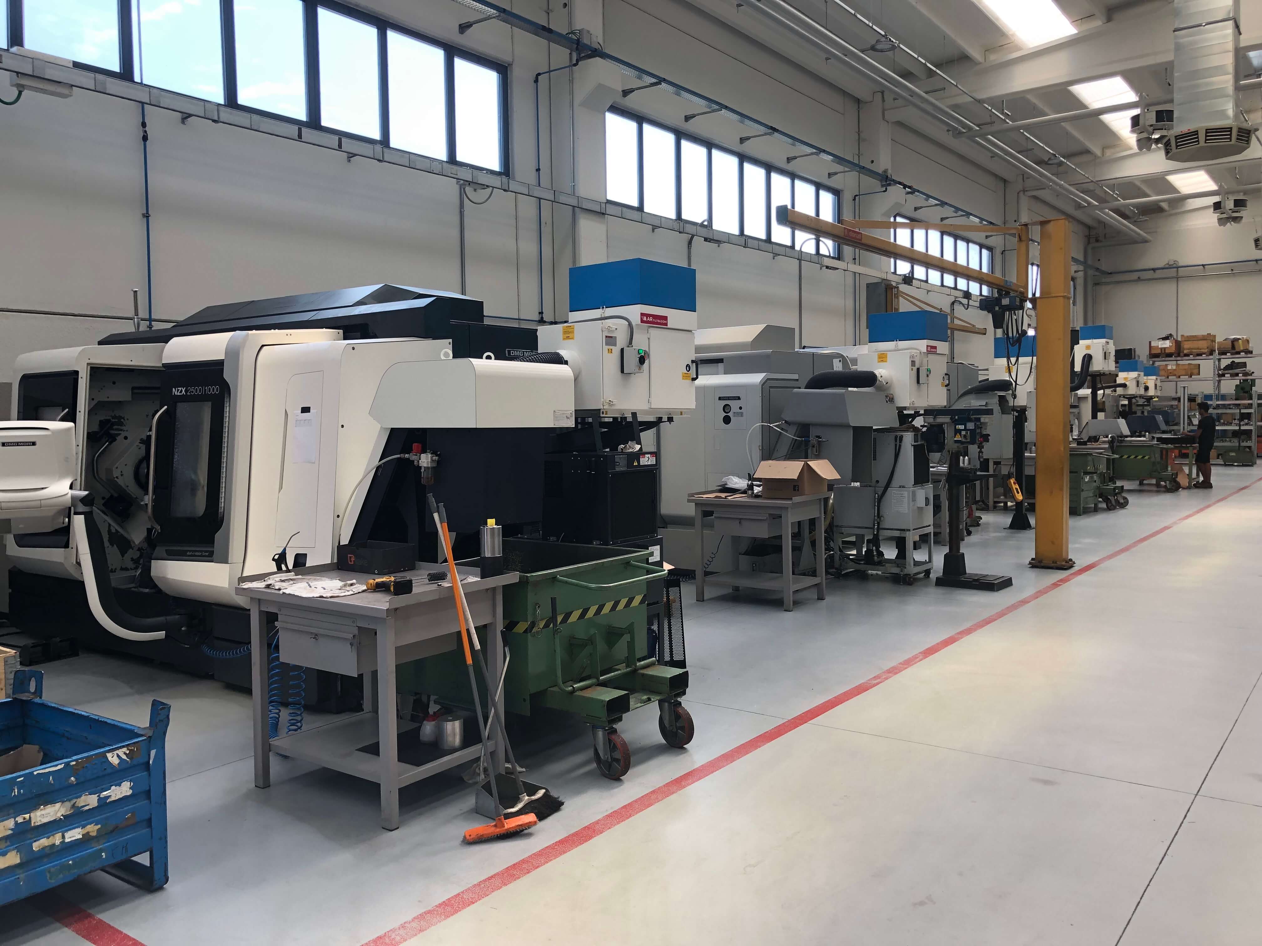 AR Filtrazioni | Aspiratori per nebbie oleose torni DMG Mori Seiki - Gildemaister